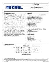 MIC5301YD5-TR datasheet.datasheet_page 1