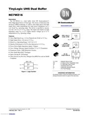 NC7WZ16P6X 数据规格书 1