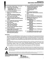 MSP430FG4619IPZ datasheet.datasheet_page 1