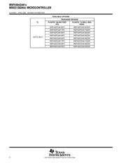 MSP430FG4619IPZ datasheet.datasheet_page 2