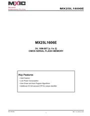 MX25L1606EZNI-12G datasheet.datasheet_page 1