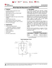 INA168 Datenblatt PDF