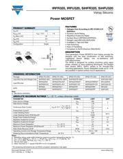 IRFU320 数据规格书 1