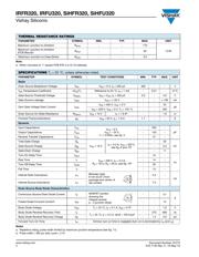IRFU320 数据规格书 2