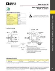 HMC292LC3B 数据规格书 5