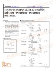 DTC123EE datasheet.datasheet_page 1