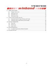 W78E058B-40PL datasheet.datasheet_page 2