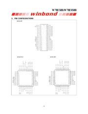 W78E058B-40PL datasheet.datasheet_page 4