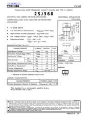 2SJ360 datasheet.datasheet_page 1