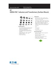 VP2-0116-R 数据规格书 1