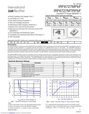 IRF6727MTR1PBF Datenblatt PDF