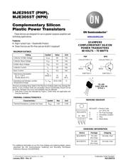 MJE3055 数据规格书 1