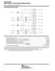 SN74HC139QPWRQ1 数据规格书 2