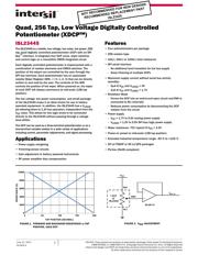 ISL23445TFVZ-T7A datasheet.datasheet_page 1