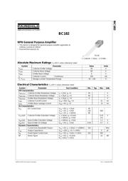 BC182 datasheet.datasheet_page 1