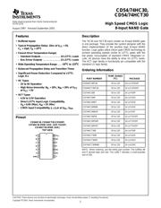 CD74HC30 datasheet.datasheet_page 1