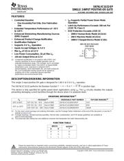 SN74LVC1G32MDBVREP datasheet.datasheet_page 1