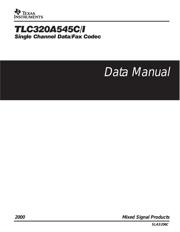 TLC320AD545IPT 数据规格书 1