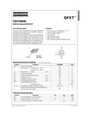 FQP50N06 Datenblatt PDF