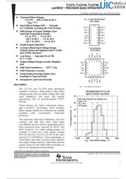 TLC274CN 数据手册