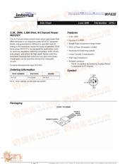 IRF610 Datenblatt PDF