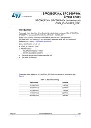 SPC560P40L3BEAAY datasheet.datasheet_page 1