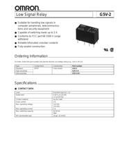 G5V-2-H1 DC5 数据规格书 1