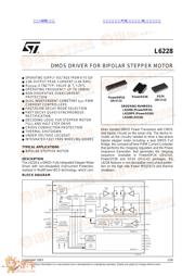 L6228 datasheet.datasheet_page 1