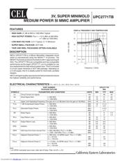 UPC2771TB 数据规格书 1