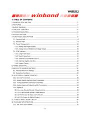 W681512RG datasheet.datasheet_page 4