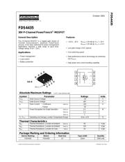 FDS4435 Datenblatt PDF