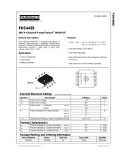 FDS4435 数据规格书 1