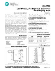 MAX136CPL datasheet.datasheet_page 1