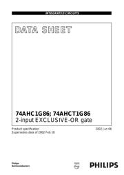 74AHCT1G86 datasheet.datasheet_page 1