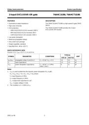 74AHCT1G86 datasheet.datasheet_page 2