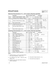 IRG4PH50S 数据规格书 2