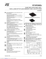 ST10F269Z2 datasheet.datasheet_page 1