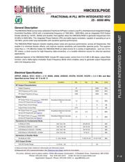 HMC833LP6GETR datasheet.datasheet_page 5