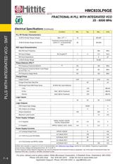 HMC833LP6GETR datasheet.datasheet_page 6