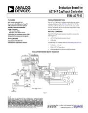 EVAL-AD7147-1EBZ 数据规格书 1