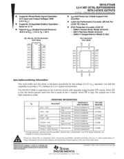 SN74LVT244B datasheet.datasheet_page 1