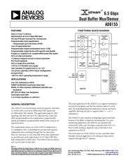 AD8155ACPZ-R7 datasheet.datasheet_page 1