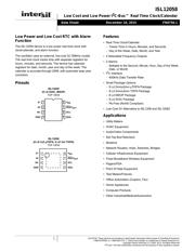 ISL12058IBZ datasheet.datasheet_page 1