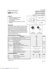 IRFR4104PBF datasheet.datasheet_page 1