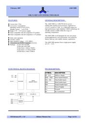 AS6C1008-55PIN Datenblatt PDF