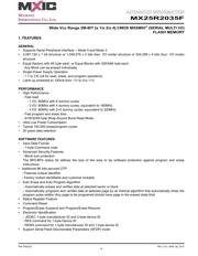 MX25R2035FZUIL0TR datasheet.datasheet_page 4