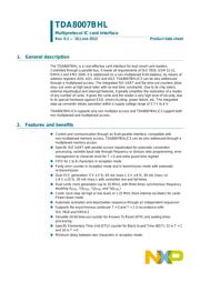 TDA8007BHL/C3118 datasheet.datasheet_page 1