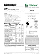 BTA08-600BW3G 数据规格书 1