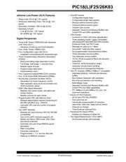 PIC18F26K83-I/ML 数据规格书 2