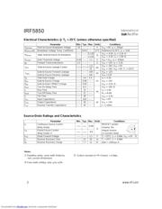 IRF5850TR datasheet.datasheet_page 2